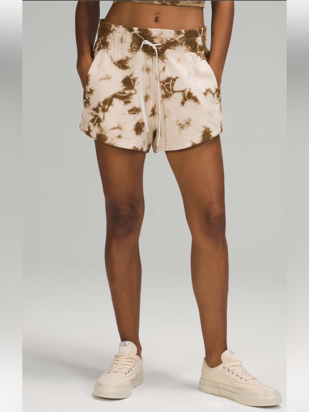 lululemon athletica Inner Glow Short 3” - Earth Dye Sand (Ltd Ed)